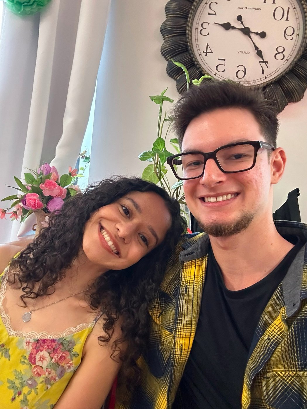 Sorriso do casal